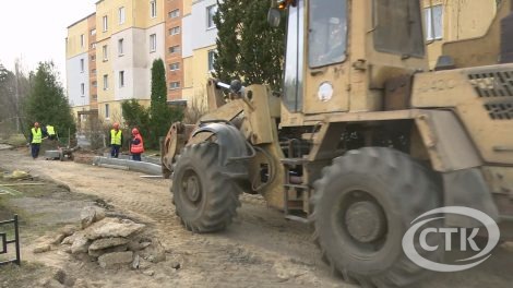 Благоустройство в городском поселке Старобин продолжается