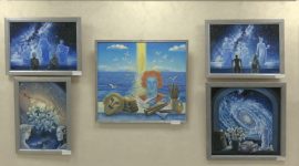 «Путь к звездам внутри нас»: во Дворце культуры открылась выставка Светланы Ладонько