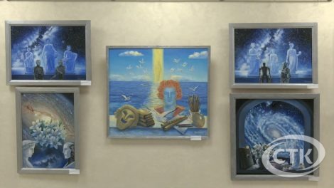 «Путь к звездам внутри нас»: во Дворце культуры открылась выставка Светланы Ладонько