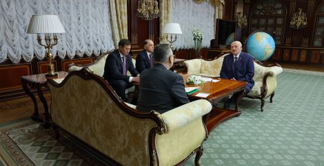 Александр Лукашенко встретился с Генеральным секретарем ОДКБ Таалатбеком Масадыковым