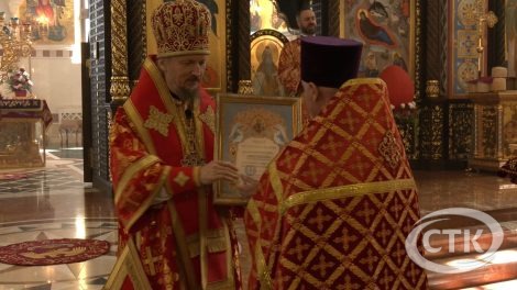 Солигорск посетил Митрополит Минский и Заславский Вениамин