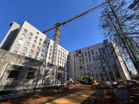 Более 60 работников ОАО «Стройтрест № 3 Ордена Октябрьской революции» приняли участие в республиканском субботнике