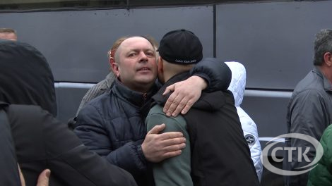 Сегодня на службу в армию отправились первые новобранцы