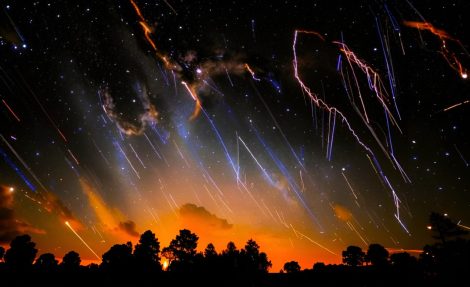 До 18 метеоров в час. В апреле Беларусь ждёт первый звездопад