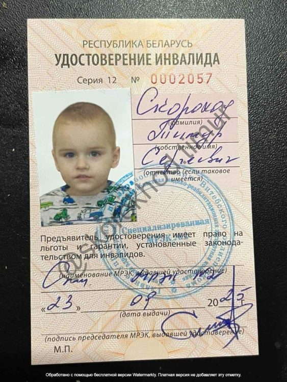 Нужна помощь ребенку! Идет благотворительный сбор Тимуру Скороходу