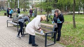 Республиканский субботник. В Солигорском районе работа кипит в каждом уголке. Большой фоторепортаж