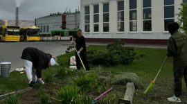 Республиканский субботник. В Солигорском районе работа кипит в каждом уголке. Большой фоторепортаж