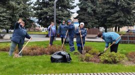 Республиканский субботник. В Солигорском районе работа кипит в каждом уголке. Большой фоторепортаж