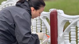 Как прошел республиканский субботник в агрогородке Долгое? Фоторепортаж