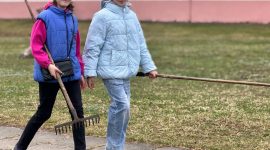 Как прошел республиканский субботник в агрогородке Долгое? Фоторепортаж