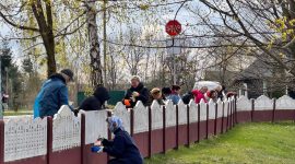 Как прошел республиканский субботник в агрогородке Долгое? Фоторепортаж