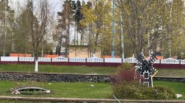 Как прошел республиканский субботник в агрогородке Долгое? Фоторепортаж