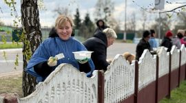 Как прошел республиканский субботник в агрогородке Долгое? Фоторепортаж