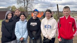 Как прошел республиканский субботник в агрогородке Долгое? Фоторепортаж