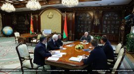 Александр Лукашенко встретился с главой Республики Татарстан Российской Федерации Рустамом Миннихановым