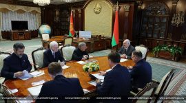 Александр Лукашенко встретился с главой Республики Татарстан Российской Федерации Рустамом Миннихановым