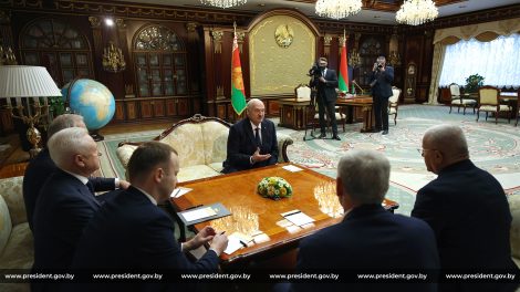 Александр Лукашенко встретился с председателем Национального народного собрания Парламента Алжирской Народной Демократической Республики Ибрагимом Бугали