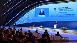 Александр Лукашенко принял участие в V Евразийском экономическом форуме