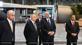 Александр Лукашенко принял участие в V Евразийском экономическом форуме