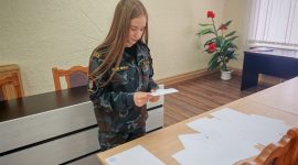 Месяцы упорного труда. Воспитанники военно-патриотического клуба "Орлы" Солигорского РОВД сдали итоговые испытания