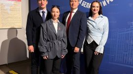 Виктория Лагун приняла участие в заседании Молодежной палаты при Парламентском Собрании Союза Беларуси и России в Смоленске