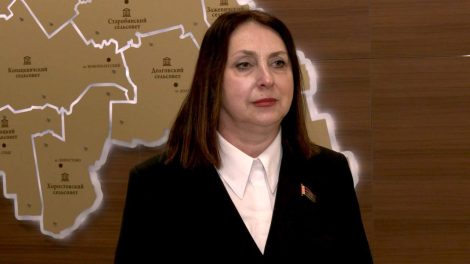 Сенатор Инна Толкачева поздравила солигорчан с Днем Победы