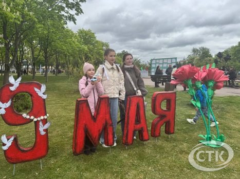 Как Солигорск отметил День Победы. Фоторепортаж