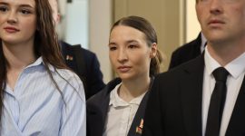 Виктория Лагун приняла участие в заседании Молодежной палаты при Парламентском Собрании Союза Беларуси и России в Смоленске