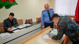 Месяцы упорного труда. Воспитанники военно-патриотического клуба "Орлы" Солигорского РОВД сдали итоговые испытания