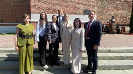 Виктория Лагун приняла участие в заседании Молодежной палаты при Парламентском Собрании Союза Беларуси и России в Смоленске