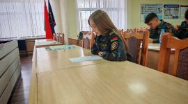 Месяцы упорного труда. Воспитанники военно-патриотического клуба "Орлы" Солигорского РОВД сдали итоговые испытания