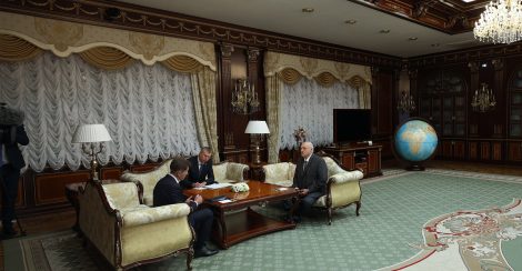 Александр Лукашенко встретился с губернатором Приморского края Российской Федерации Олегом Кожемяко