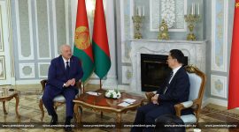 Александр Лукашенко встретился с заместителем Председателя Китайской Народной Республики Хань Чжэном