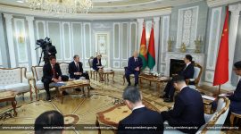 Александр Лукашенко встретился с заместителем Председателя Китайской Народной Республики Хань Чжэном