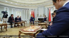 Александр Лукашенко встретился с заместителем Председателя Китайской Народной Республики Хань Чжэном