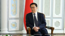 Александр Лукашенко встретился с заместителем Председателя Китайской Народной Республики Хань Чжэном