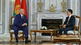 Александр Лукашенко встретился с заместителем Председателя Китайской Народной Республики Хань Чжэном