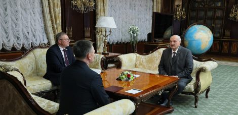 Александр Лукашенко встретился с Председателем Верховного Суда Российской Федерации Игорем Красновым