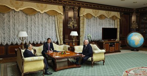 Александр Лукашенко встретился с Министром иностранных дел России Сергеем Лавровым