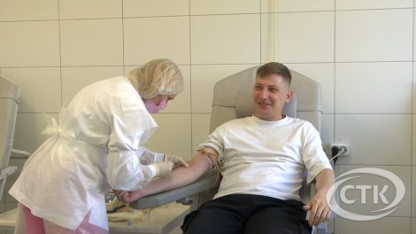 Акцыя па здачы крыві прайшла ў Салігорску