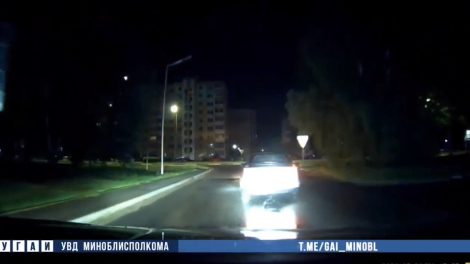 В Солигорске нетрезвый 18-летний бесправник пытался скрыться от наряда ДПС