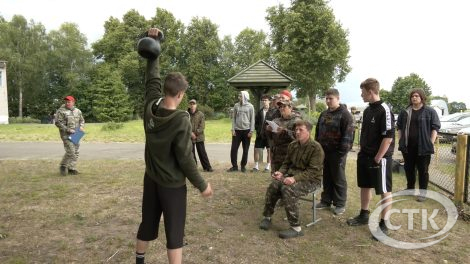 У Заўшыцах прайшлі вучэбна-палявыя зборы для дзесяцікласнікаў