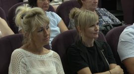Министр культуры Марат Марков в Солигорске. Открытый диалог проходит во Дворце культуры