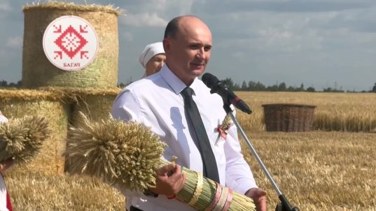 В Солигорском районе дан старт главной страде года – уборочной кампании
