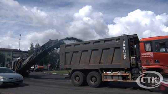 Новое асфальтобетонное покрытие уложат на Северной и на въездном кольце