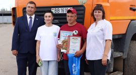 В Солигорском районе наградили первых лидеров жатвы