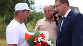 В Солигорском районе наградили первых лидеров жатвы
