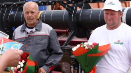 В Солигорском районе наградили первых лидеров жатвы