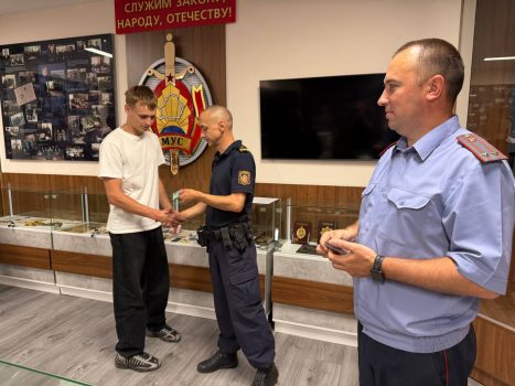 Пополнение в рядах юных помощников милиции