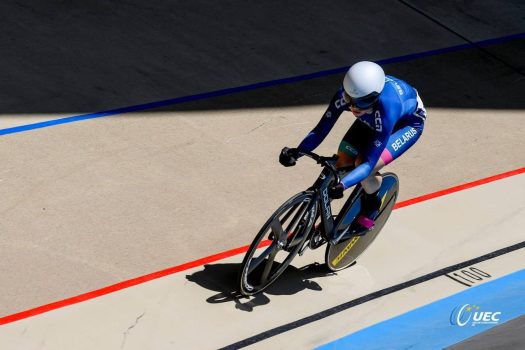 Белоруска Ангелина Шестак стала чемпионкой Европы U18 по велоспорту на треке